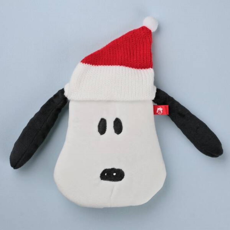 PEANUTS XMスヌーピーニットハットポーチ